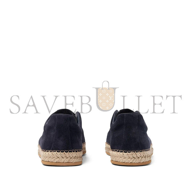 ZEGNA SCAROSSO SUEDE ESPADRILLES 